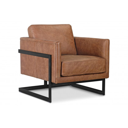 Moe's Luxley Club Chair - Cappuccino