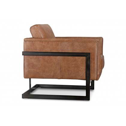 Moe's Luxley Club Chair - Cappuccino