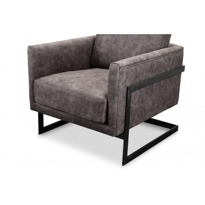 Moe's Luxley Club Chair - Gray