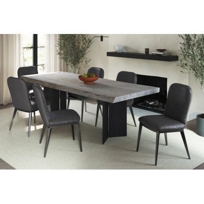 Moe's Shelton Dining Chair Set of 2 - Black