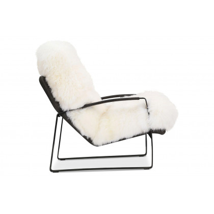 Moe's - Hanly Accent Chair in White
