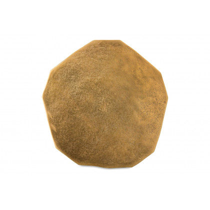 Moe's - Quintus Accent Table in Brass