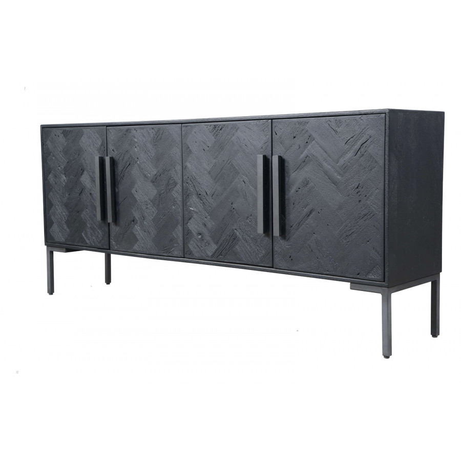 Moe's - Fishbone Sideboard in Black