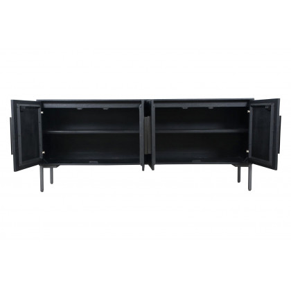 Moe's - Fishbone Sideboard in Black