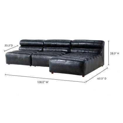 Moe's Ramsay Signature Modular Sectional - Antique