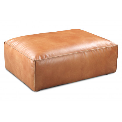 Moe's Luxe Ottoman - Tan