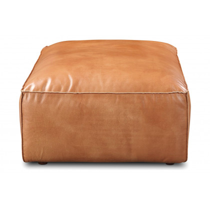 Moe's Luxe Ottoman - Tan