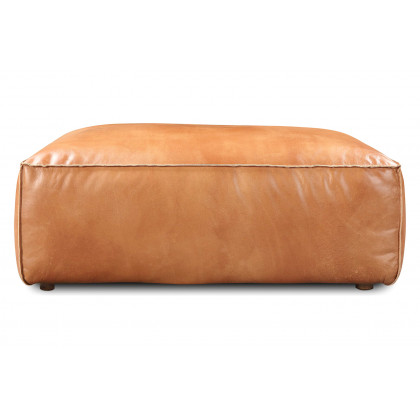 Moe's Luxe Ottoman - Tan