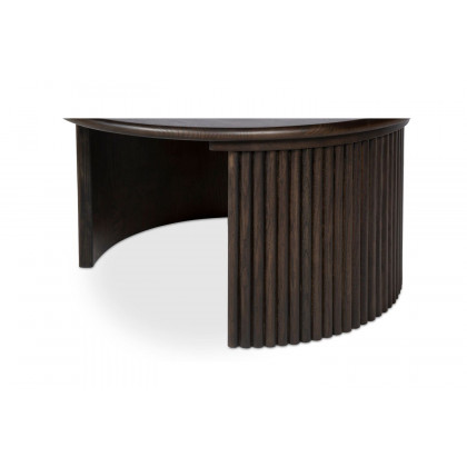 Moe's Penny Contemporary Small Coffee Table - Dark Brown