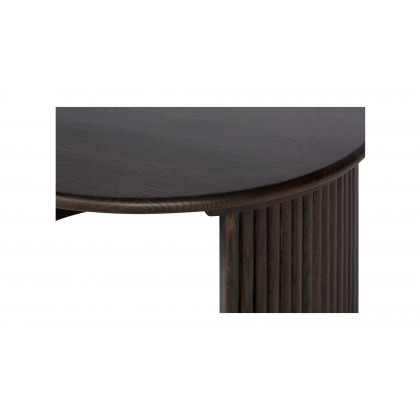 Moe's Penny Contemporary Small Coffee Table - Dark Brown