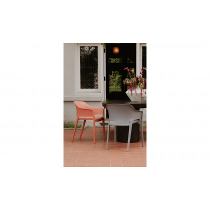 Moe's Faro Modern Dining Chair Set of 2 - Charcoal Gray
