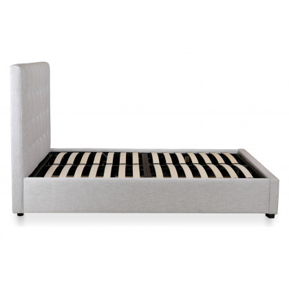 Moe's Belle Storage Bed - Tufted Sand, Queen