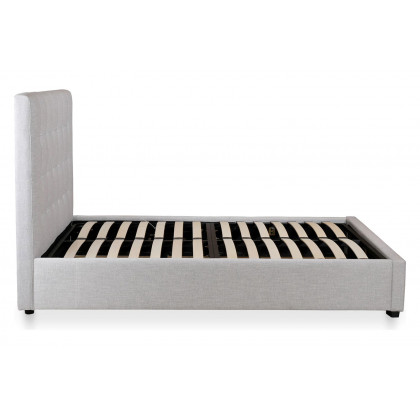 Moe's Belle Storage Bed - Tufted Sand, King