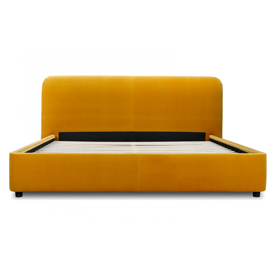 Moe's Samara Bed - Yellow, Queen