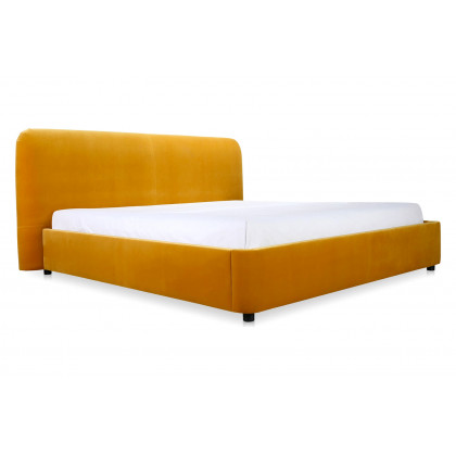 Moe's Samara Bed - Yellow, Queen