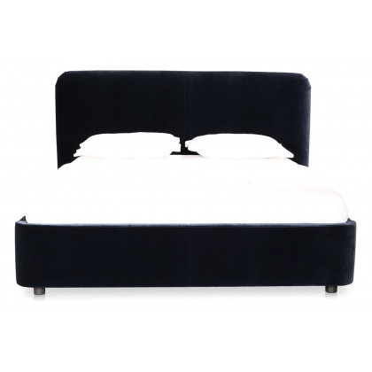 Moe's Samara Bed - Blue, Queen