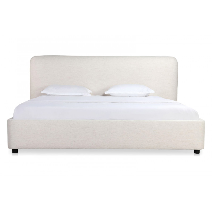 Moe's Samara Bed - Cottage Linen, Queen