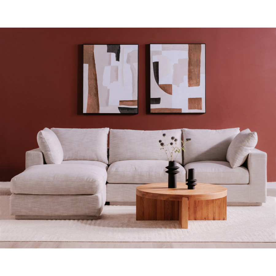 Moe's - Justin Lounge Modular Sectional in Beige
