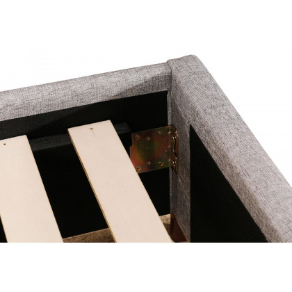 Moe's Takio Bed - Light Gray, Queen