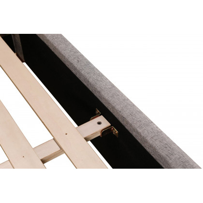 Moe's Takio Bed - Light Gray, Queen