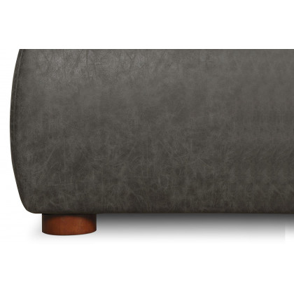 Moe's Luzon Bed Tall Headboard - Slate, Queen