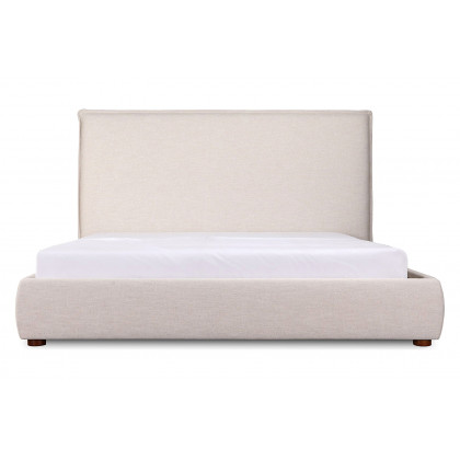 Moe's Luzon Bed Tall Headboard - Wheat, King