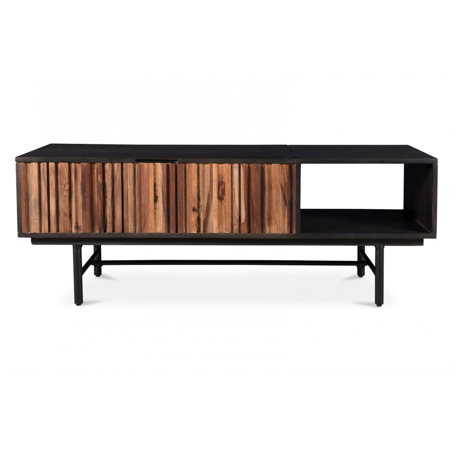 Moe's - Jackson Storage Coffee Table in Black