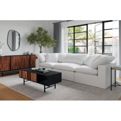 Moe's - Jackson Storage Coffee Table in Black