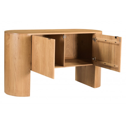 Moe's Theo 2 Door Sideboard - Brown, Small