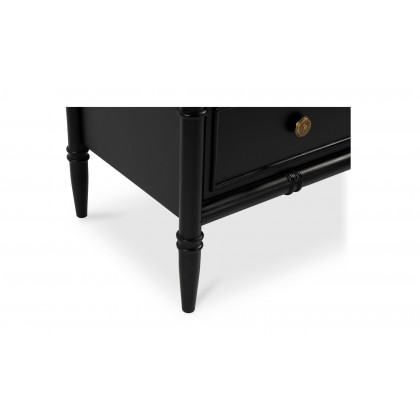 Moe's - Eleanor Rustic 6 Drawers Dresser in Black