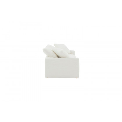 Moe's Selene Modern 2.5 Seater Sofa - Cream Linen