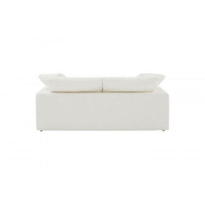 Moe's Selene Modern 2.5 Seater Sofa - Cream Linen