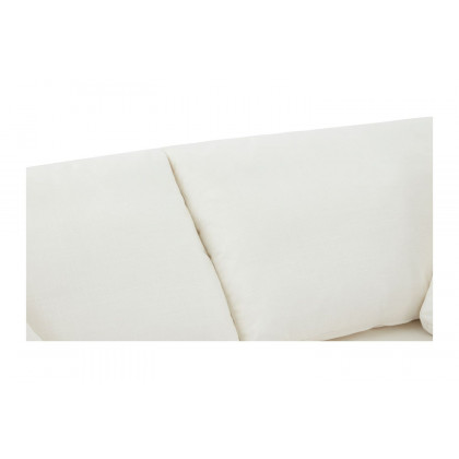 Moe's Selene Modern 2.5 Seater Sofa - Cream Linen