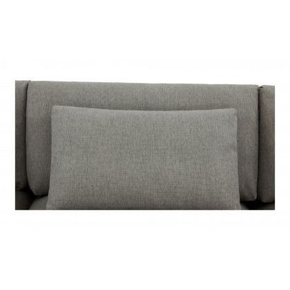 Moe's Malin Modern One Arm Right Facing Sofa - Gray