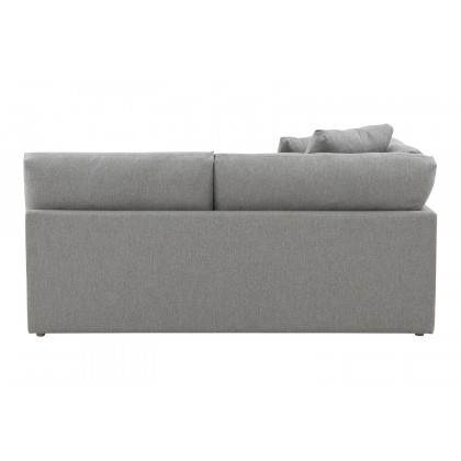 Moe's Malin Modern One Arm Left Facing Sofa - Gray