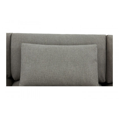 Moe's Malin Modern One Arm Left Facing Sofa - Gray