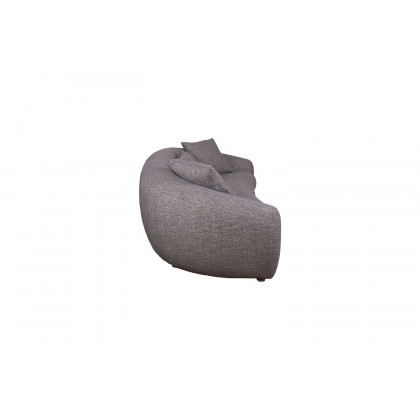 Moe's Oceana Modern 3 Seater Sofa - Storm Cloud