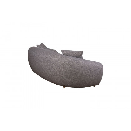 Moe's Oceana Modern 3 Seater Sofa - Storm Cloud
