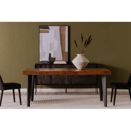Moe's Parq Rectangular Dining Table - Brown