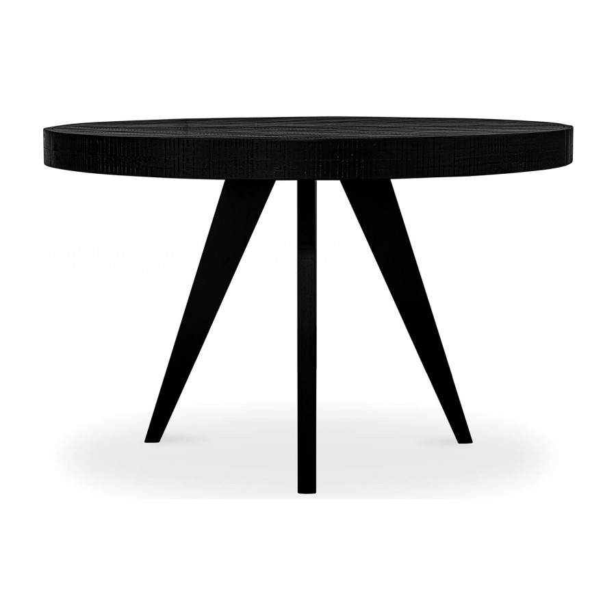 Moe's Parq Round Dining Table - Black, 48"