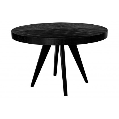 Moe's Parq Round Dining Table - Black, 48"