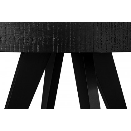Moe's Parq Round Dining Table - Black, 48"