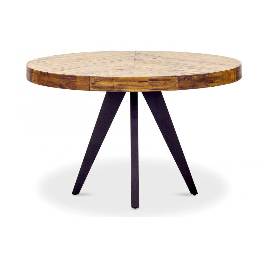 Moe's Parq Round Dining Table - Cappuccino, 48"