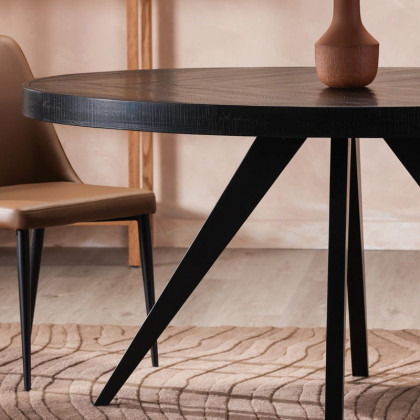 Moe's Parq Oval Dining Table - Black