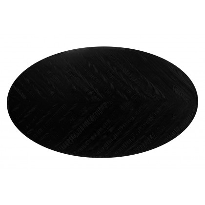 Moe's Parq Oval Dining Table - Black