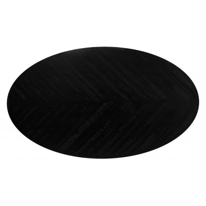 Moe's Parq Oval Dining Table - Black