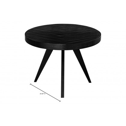 Moe's Parq Oval Dining Table - Black