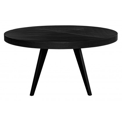 Moe's Parq Round Dining Table - Black, 60"
