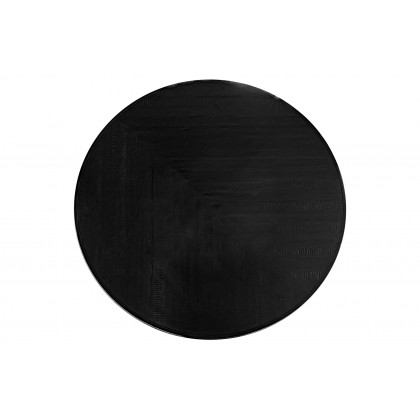 Moe's Parq Round Dining Table - Black, 60"