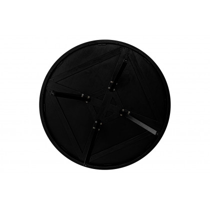 Moe's Parq Round Dining Table - Black, 60"